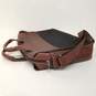 Bally Brown Leather & Fabric Messenger Bag image number 5