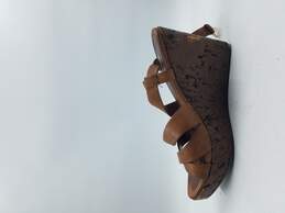 Miu Miu Brown Wedge Slingback Sandals Women's 8.5 | 38.5 alternative image