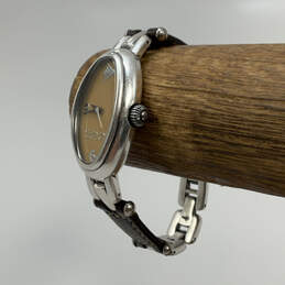 Designer Silpada Stainless Steel Analog Dial Quartz Chain Strap Wristwatch