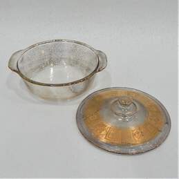 Fire King Gold Speckled Casserole Dish Set w/ Glass Coffee Carafe alternative image