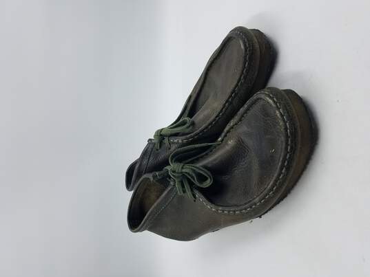 Clarks Originals Wallabee Army Green Boot M 11 COA image number 3