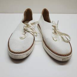 UGG Pinkett Lace Up Hyper Weave Casual Sneakers 1016754 White Shoes Sz 12 alternative image