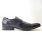 Kenneth Cole Reaction Vert Black Leather Slip On Loafers Shoes Men's Size 8.5 M image number 1
