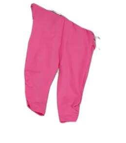 Girls Pink Elastic Waist Straight Leg Compression Pants Size M 0-3 alternative image