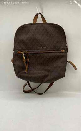 Michael Kors Womens Brown Backpack Purse