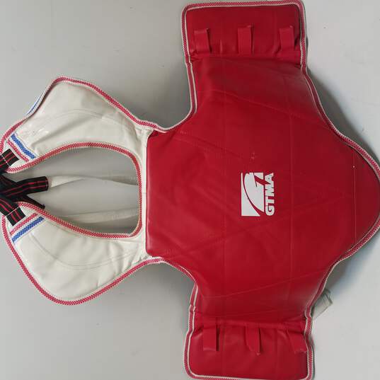 Assorted Martial Arts Sparring Gear with Stars & Stripes Duffle Bag image number 3