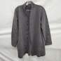 Eileen Fisher WM's 100% Wool Gray Droop Open Cardigan Sweater Size XXS image number 1