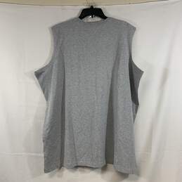 Men's Grey Heather Carhartt Sleeveless Pocket T-Shirt, Sz. 3XL alternative image