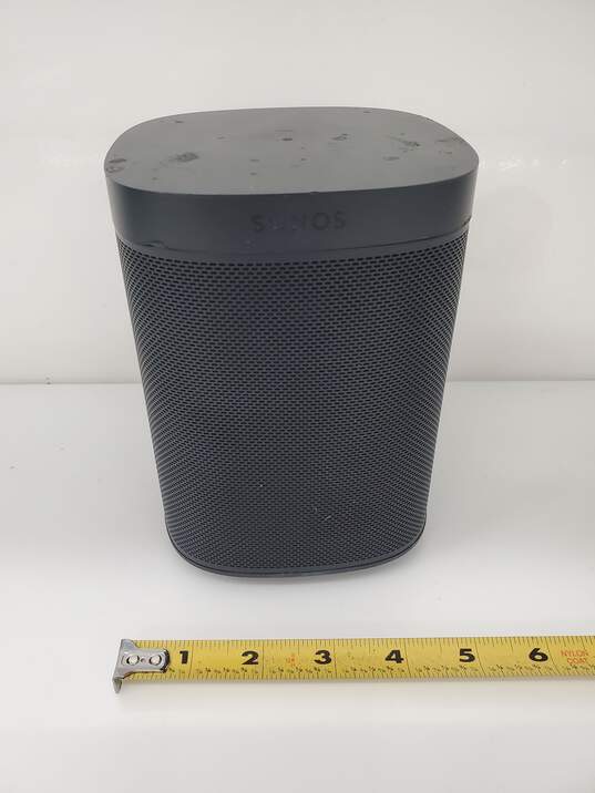 Sonos One (Gen 1) Voice Controlled Smart Speaker - Black #2 image number 1
