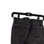 Womens Black Embroidered Denim High Rise Pockets Skinny Leg Jeans Size 26 image number 4