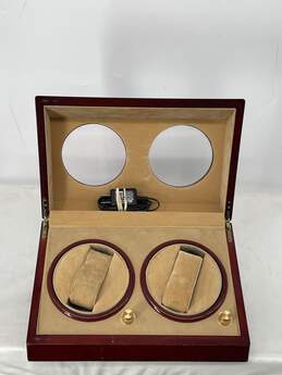 Steinhausen Red Rehoboth Executive Collection Quad Watch Winder E-0488424-I alternative image