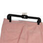 Womens Pink White Pinstriped Slash Pockets Flat Front Ankle Pants Size 8 image number 4