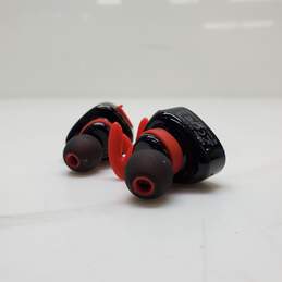 Red and Black Bluetooth Earbuds alternative image