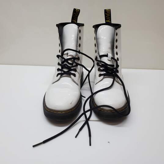 Dr. Martens ZAVALA Leather Combat Boots, 7L/6M image number 2