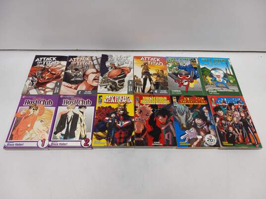 Bundle of 12 Assorted Anime Soft Cover Books image number 2