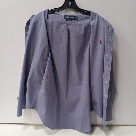 Men’s Ralph Lauren Classic Fit Button-Up Long-Sleeve Shirt Sz 16.5(32/33) image number 3