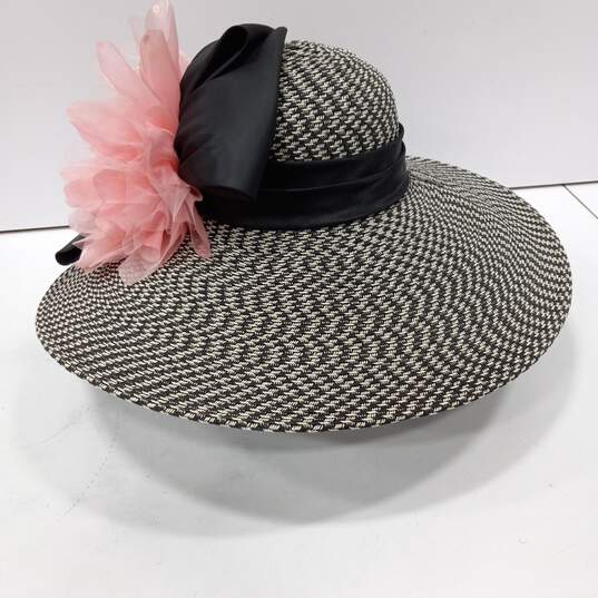 Whittall & Shon Large Black Ladies Hat image number 4