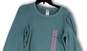 NWT Womens Blue Round Neck Long Sleeve Pullover Sweatshirt Size Small image number 3