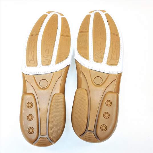 Giorgio Brutini Lotus White Leather Loafers Men's Size 10.5 image number 6