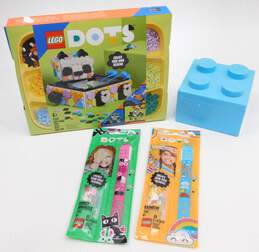 DOTS Factory Sealed Sets 41959: Cute Panda Tray & 41901 41900 + Small Blue Container