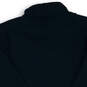 Womens Black Long Sleeve Quarter Zip Dri-Fit Classic Polo Shirt Size Medium image number 4