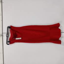 Women's BB Dakota RSRP Red Sleeveless Formal Dress Size 0 alternative image