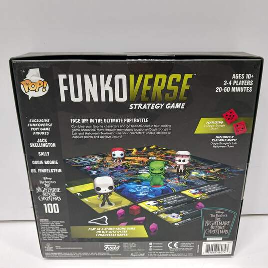 Funko Verse Strategy Game The Nightmare Before Christmas Game IOB image number 3