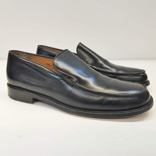 Gordon Rush Black Leather Loafers Men's Size 44EU/10US image number 1