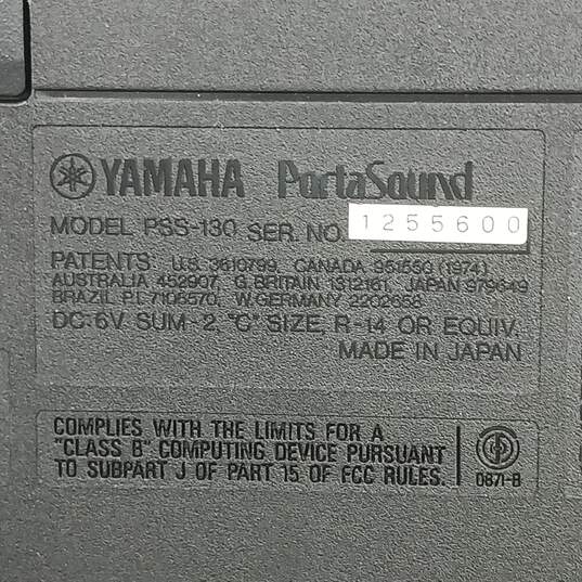 Yamaha Porta Sound PSS-130 Electric Keyboard in Original Box image number 4