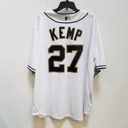 Majestic Mens White San Diego Padres Matt Kemp #27 MLB Jersey Size 2XL alternative image