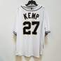 Majestic Mens White San Diego Padres Matt Kemp #27 MLB Jersey Size 2XL image number 2