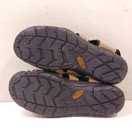 Keen Men's Newport Closed Toe Leather Strappy Water Sandals Size 11 image number 5