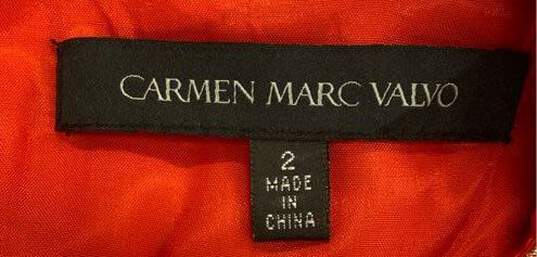 Carmen Marc Valvo Mullticolor Casual Dress - Size 2 image number 3