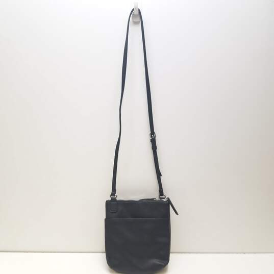 Kenneth Cole Reaction Triple Compartment Crossbody Bag Black image number 4