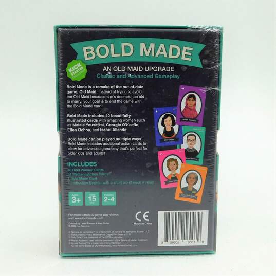 Bold Made Unique Remake Of Old Maid Card Game w/ 40 Inspirational Women! Sealed image number 2