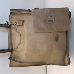 Frye Grey Tote Bag with Pouch