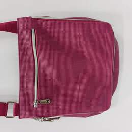 Fuchsia Crossbody Bag with Adjustable Strap. alternative image