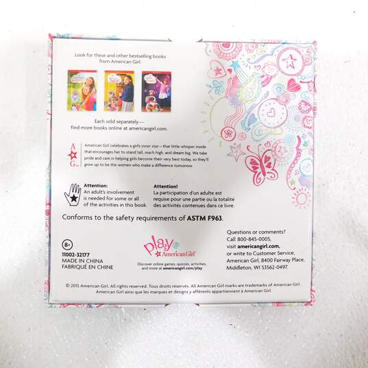 American Girl Craft Books Paper Dolls Micro Minis Scrapbook Sparkle Card Kit image number 4