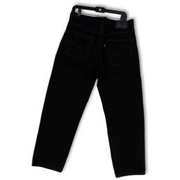 Mens 550 Black Denim Relaxed Fit Medium Wash Straight Leg Jeans Size 34/30 alternative image