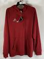Adidas Red Hoodie - Size Large image number 1