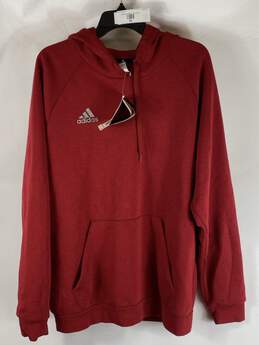 Adidas Red Hoodie - Size Large