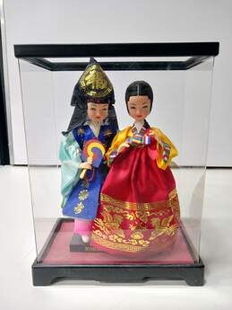 Korean Native Dolls W/Case