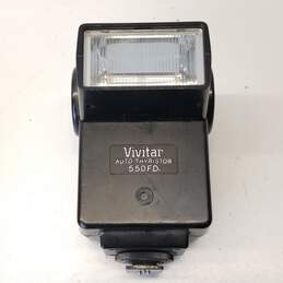 Lot of 6 Assorted Vivitar Camera Flashes alternative image