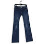 Womens Blue Denim Medium Wash 5-Pocket Design Bootcut Jeans Size 26 image number 1