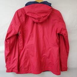 Columbia Waterproof Red Hooded Jacket Women's M alternative image