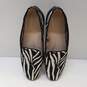 Cole Haan Modern Classics Slip On Flats Loafer Size 7B in Zebra Print image number 6