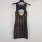 Bebe Women Black/Nude Lace Dress S NWT image number 2