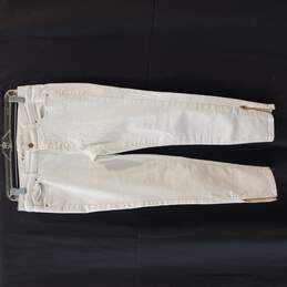 White House Black Market Women's White Jeans Size 6