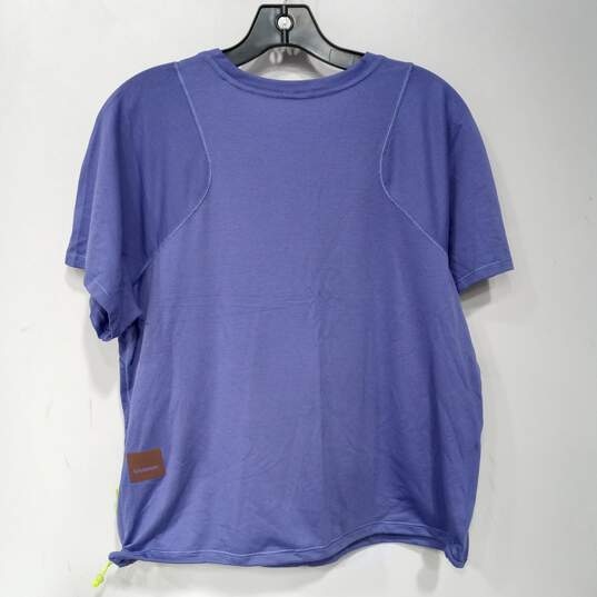 Lululemon Light Purple Athletic Shirt Size 12 image number 2