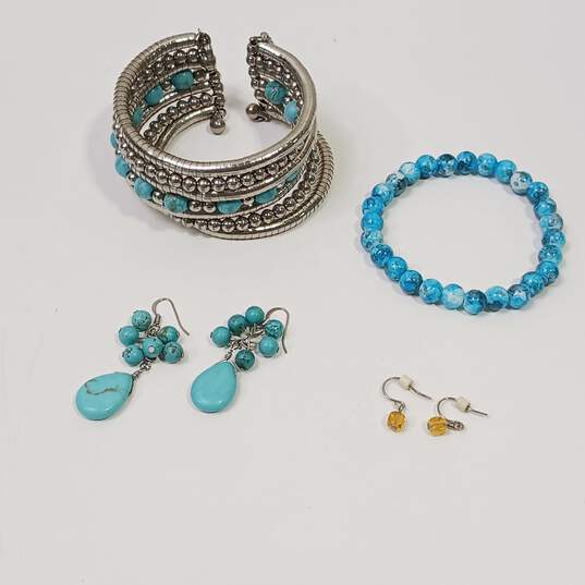 Bundle of Assorted Fashion Costume Jewelry image number 3